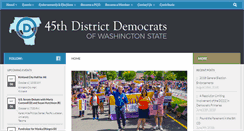 Desktop Screenshot of 45thdemocrats.org